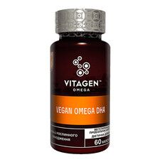 Витаджен N60 Веган Омега DHA / Vitagen Vegan Omega DHA капсулы №60 - Фото