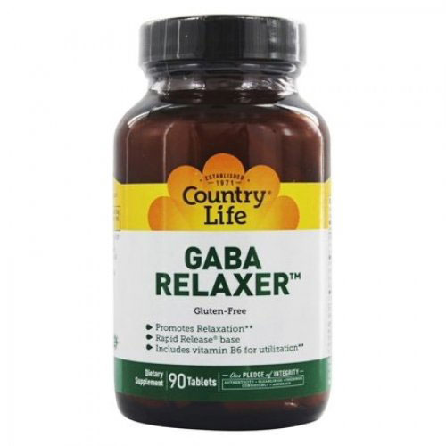 GABA Relaxer (ГАМК Релаксант) 90 таблеток ТМ Кантри Лайф / Country Life