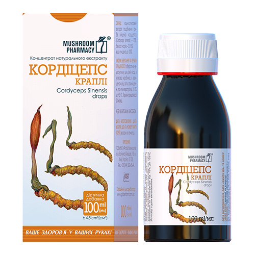 Кордицепс гриб (Cordyceps Sinensis) 100 мл