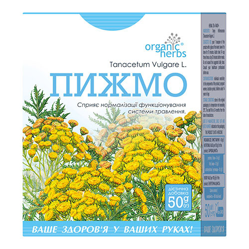 Фиточай Organic Herbs Пижма 50г 