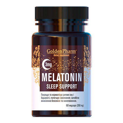 Melatonin Sleep Support 3 мг 60 капсул