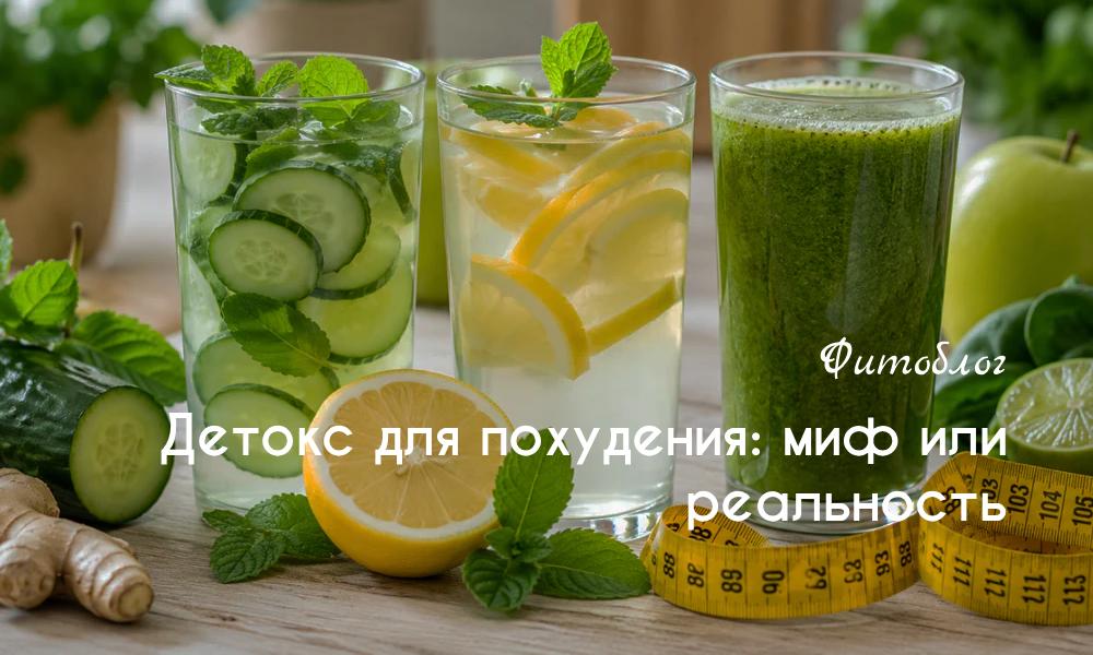 Детокс для похудения: миф или реальность