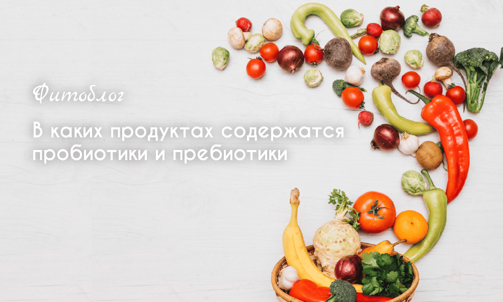пробиотик в продуктах