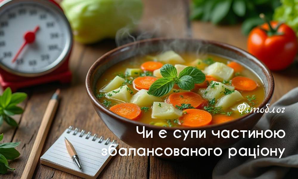 Чи є супи частиною збалансованого раціону?