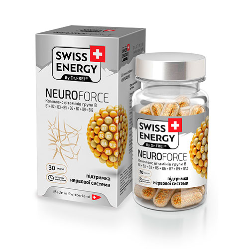 Вітаміни Swiss Energy Neuroforce капсули №30