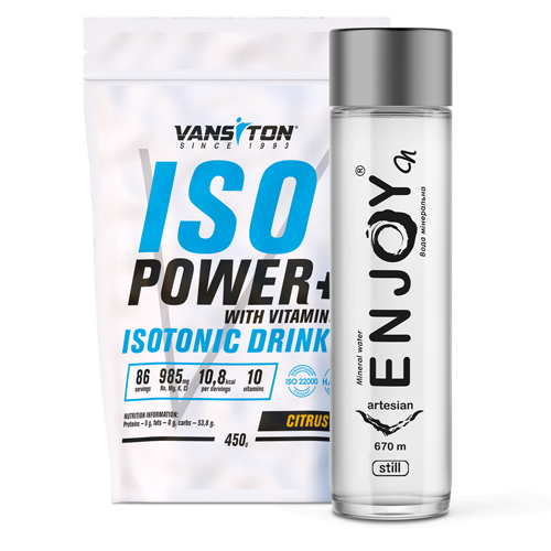 Изотоник ISO Power 450 г Цитрус ТМ Ванситон / Vansiton