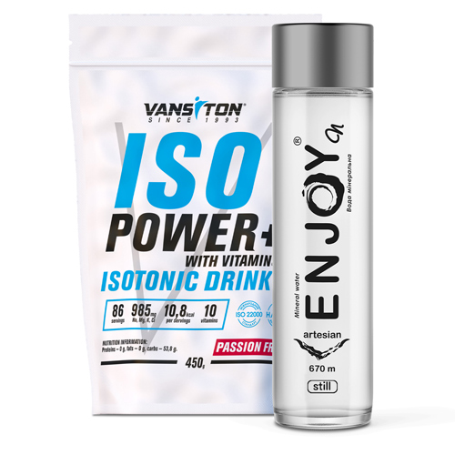 Изотоник «ISO Power» 450 г Маракуя ТМ Ванситон / Vansiton